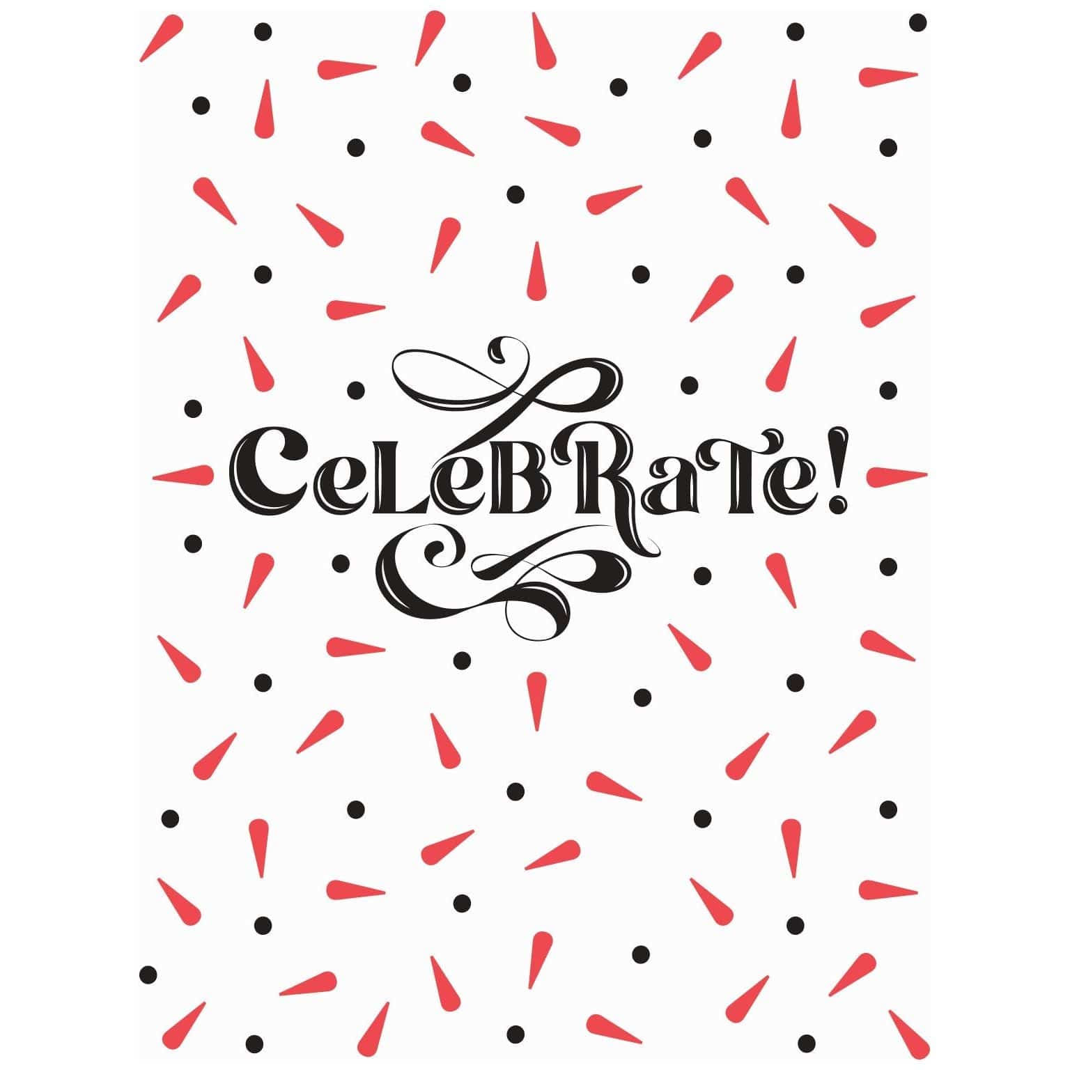 Celebrate Birthday Card from Pictura's From Me To You greeting card featuring colorful birthday design and cheerful message.